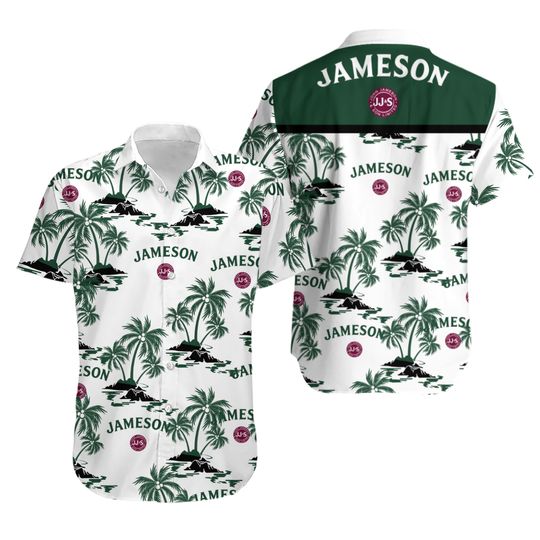 Discover Jameson Irish Whiskey Hawaiian Shirt