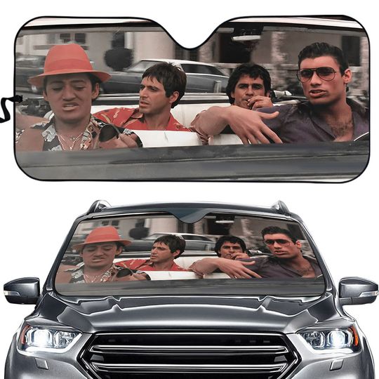 Discover Scarface Movie Car Sun Shade