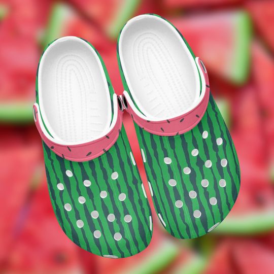 Discover Watermelon Summer Clogs