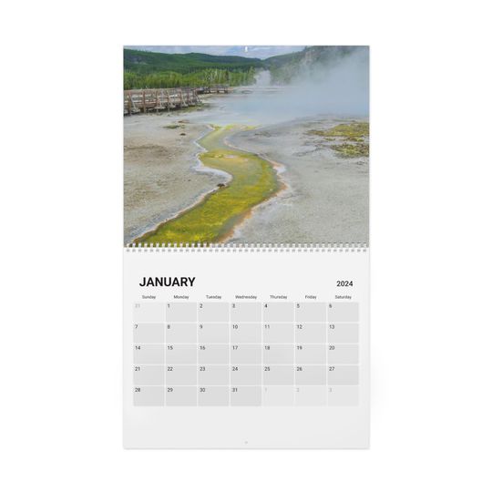 Discover 2024 Wall Calendar of YStone