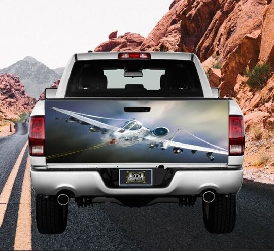 Discover A-10 Warthog Truck Bed Decal