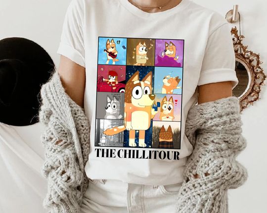 Discover BlueyDad Birthday Shirt - Matching Family Design