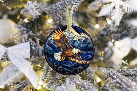 Discover Acrylic Ornament Bald Eagle Ornament Winter Holiday Decor