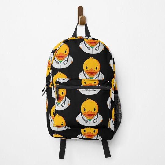 Discover Doctor Rubber Duck Backpack, Cute Backpack