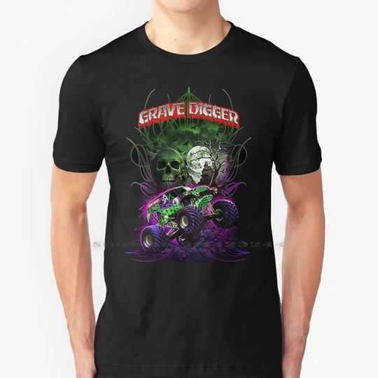Discover Grave Digger Monster Jam Monster Truck T Shirt