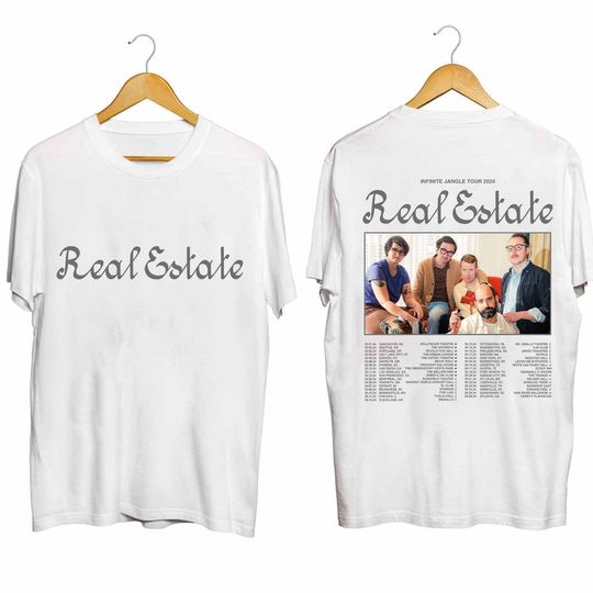 Discover Real Estate Infinite Jangle 2024 Tour T-Shirt