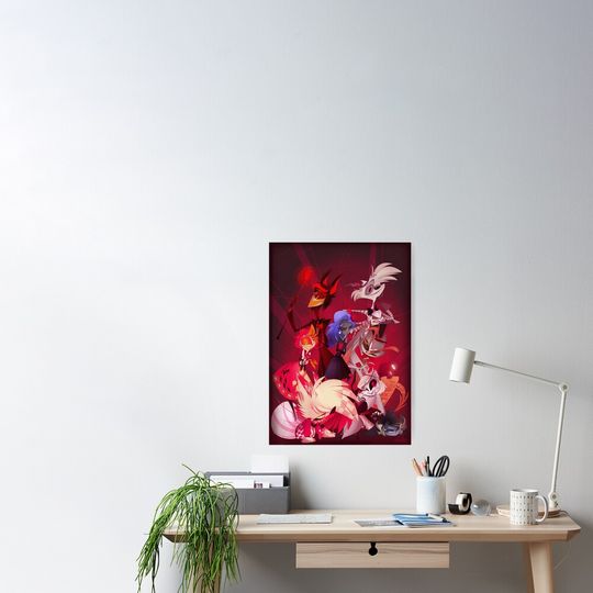 Discover Hazbin Hotel Poster, Hazbin Hotel Home Decor
