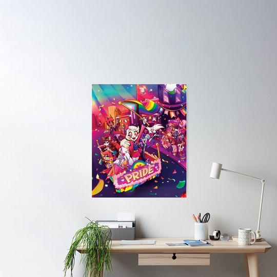 Discover Hazbin Hotel Poster, Hazbin Hotel Home Decor