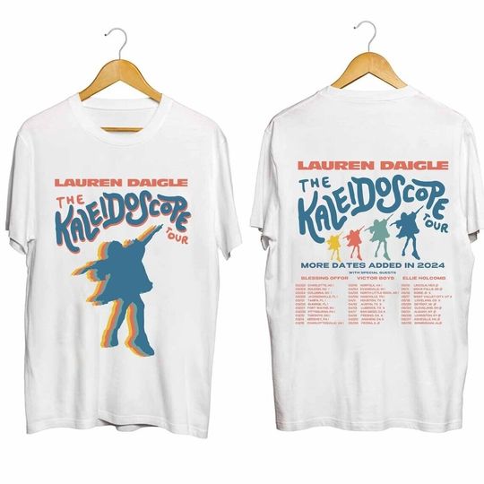 Discover Lauren Daigle 2024 Tour Thank God I Do T-shirt, Fans Gift
