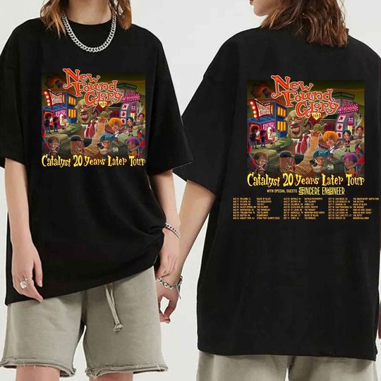 Discover New Found Glory - Catalyst 20th Anniversary Tour 2024 Shirt
