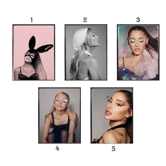 Discover Ariana Wall Art, Poster Print, Music Poster