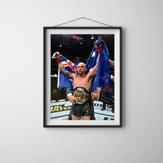 Discover Alexander Volkanovski Premium Matte Vertical Posters