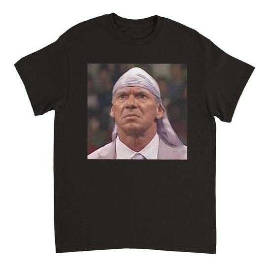 Discover Vince Mcmahon Durag Wrestling Fan T Shirt