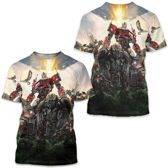 Discover Let Them Come Transformers Rise Of The Beasts 2024 Movie Tshirt