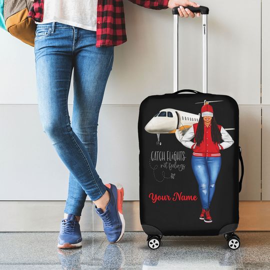Discover Black Girl African American Luggage Cover