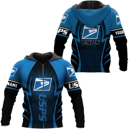 Discover Personalized Postal Service Hoodie