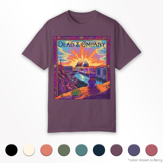 Discover Dead & Company Live at The Sphere: Las Vegas Residency Concert T-Shirt