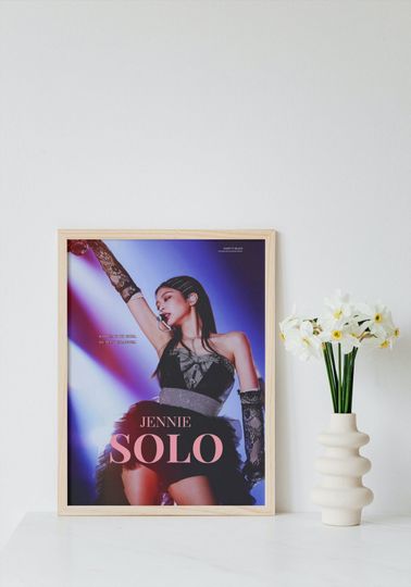 Discover Jennie Blackpink Poster, Kpop Fan Decor