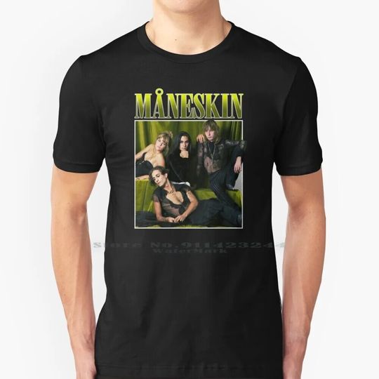 Discover Maneskin M?neskin Winner Rock Band T Shirt