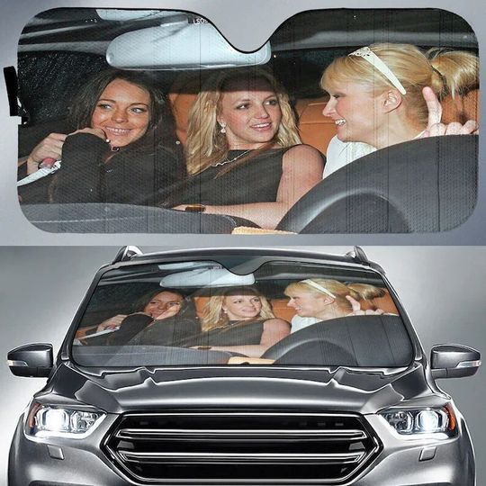 Discover Paris Britney Lindsay Heat Car Auto Sun Shade