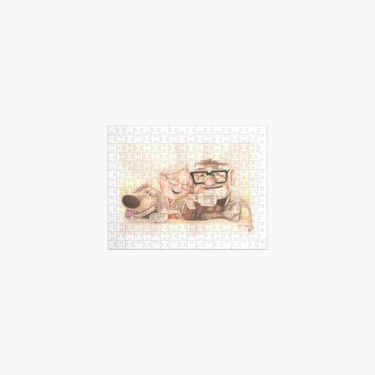 Discover Up Movie - Carl and Ellie Jigsaw Puzzle