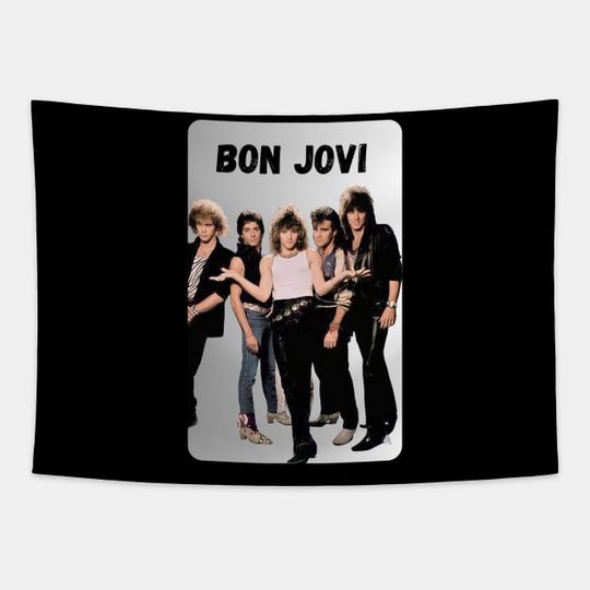 Discover Bon Jovi Tapestry, Bon Jovi Fan Decor