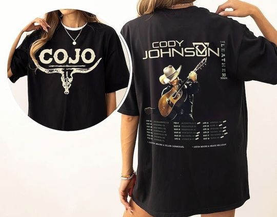 Discover Cody Johnsonn Tour 2024 Shirt, Cody Johnsonn Concert 2024 Shirt