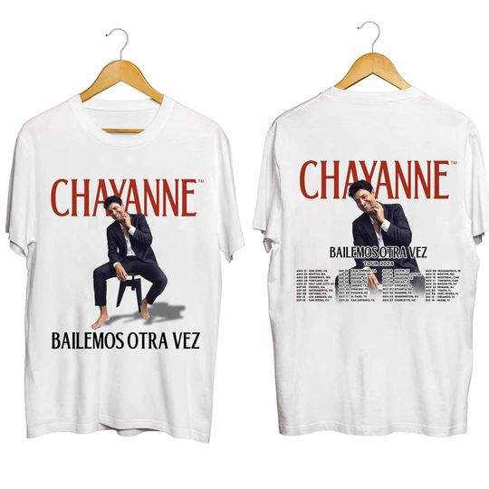 Discover Chayanne - Bailemos Otra Vez Tour 2024 Shirt