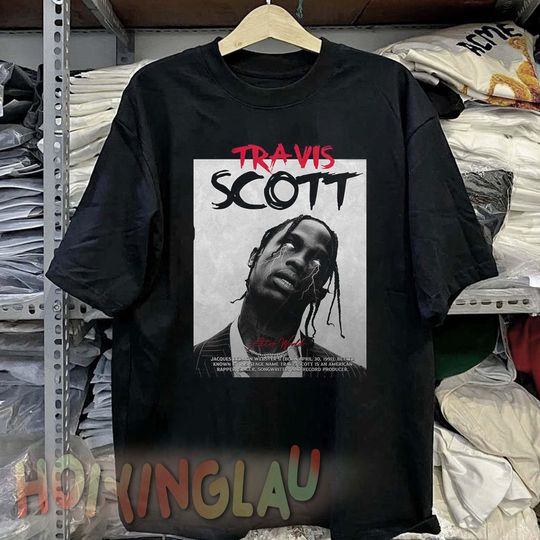Discover Vintage 90s Graphic Style Travis T-Shirt
