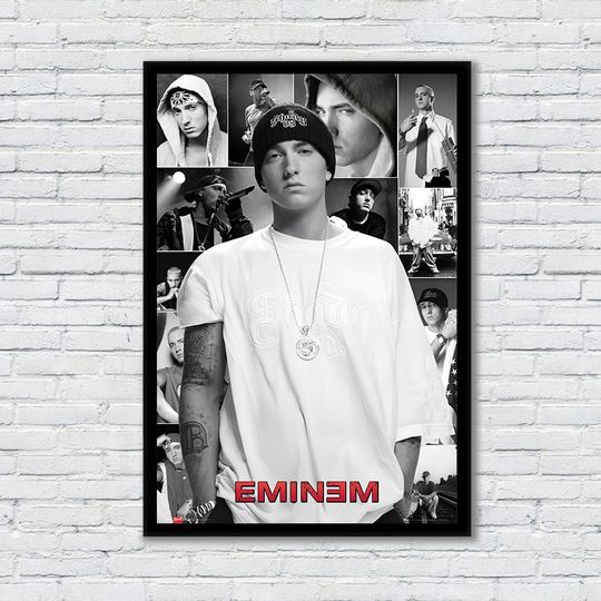 Discover Eminem Collage Music Art Poster