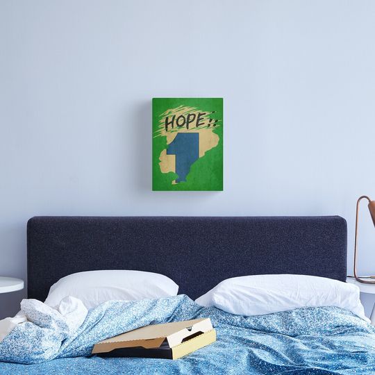 Discover Hope!! (time machine) Canvas Print