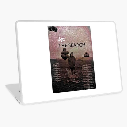 Discover The Search NF Rapper Laptop Skin, NF Laptop Decal Sticker