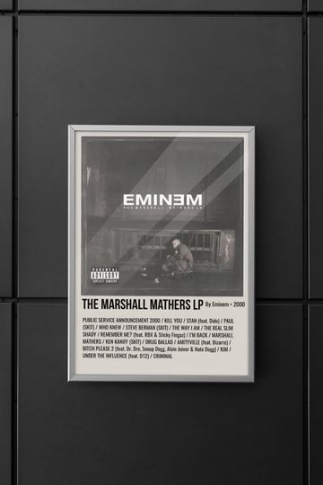 Discover Eminem | The Marshall Mathers LP Poster