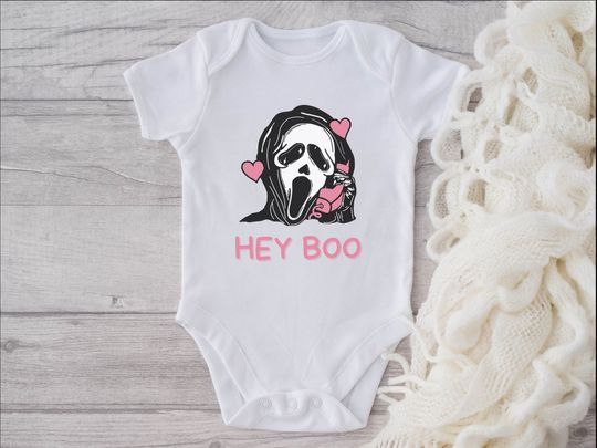 Discover Horror Ghostface Baby Bodysuit