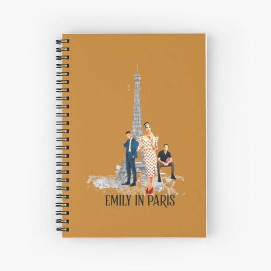 Discover Emily In Paris Spiral Notebook