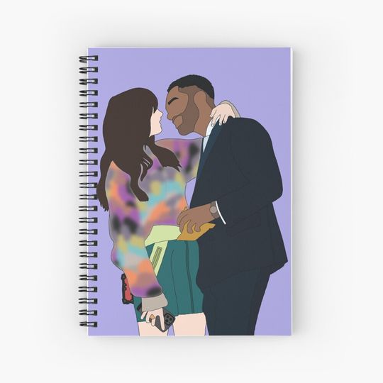 Discover Emily In Paris - Emily Cooper and Alfie Spiral Notebook