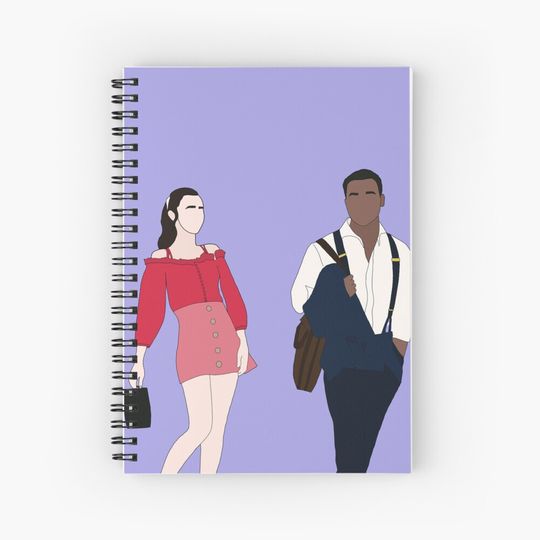 Discover Emily In Paris - Emily Cooper and Alfie Spiral Notebook