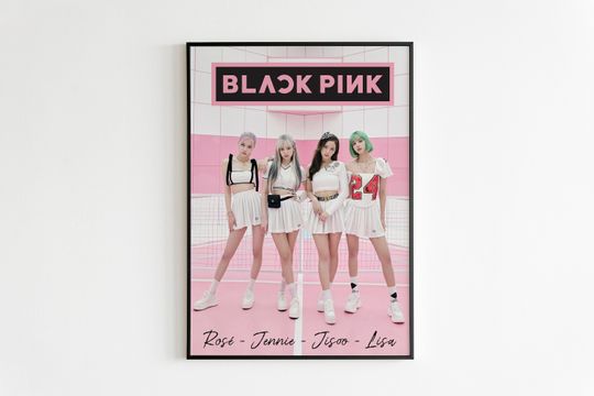 Discover BlackPink Poster, Kpop Wall Art, Kpop Poster, Blackpink Print