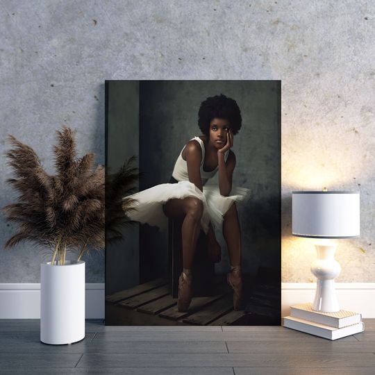 Discover Black Ballerina Poster