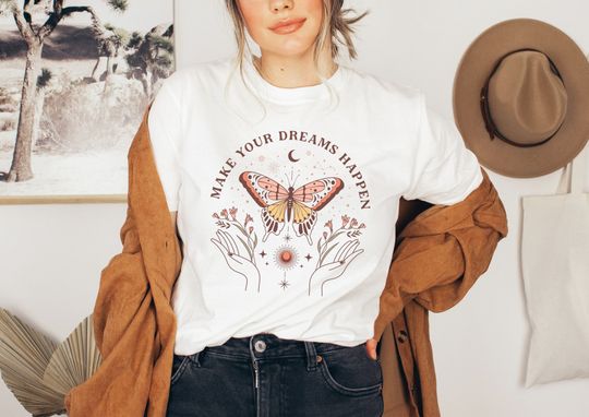 Discover Rainbow Butterfly T-Shirt