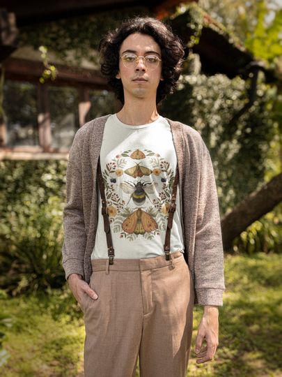 Discover Cottagecore Moth Dark Academia Moth T-Shirt
