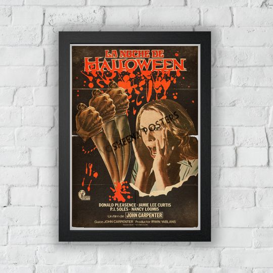 Discover Halloween Spanish Print Vintage Advert Vintage Poster