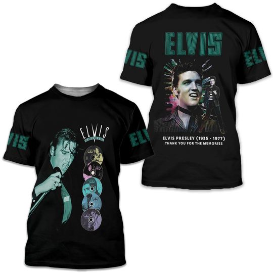 Discover Elvis Presley T-Shirt, Elvis Presley 3D Shirt