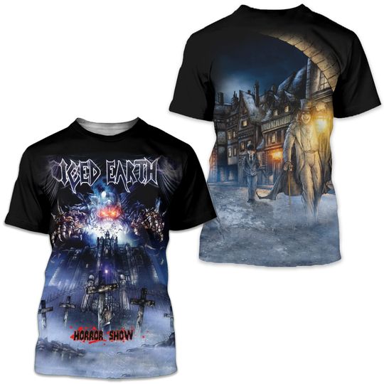 Discover Iced Earth Music 3D Tshirt