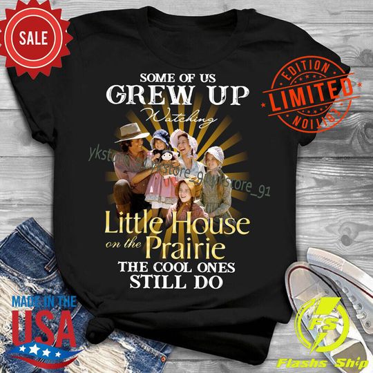 Discover 50th Anniversary 1974-2024 Little House on the Prairie T-Shirt