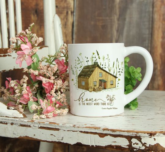 Discover Home is the nicest word there is, Little House Mug