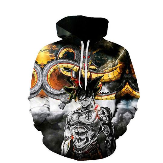 Discover Dragon Ball Hoodie, Anime 3D Hoodie