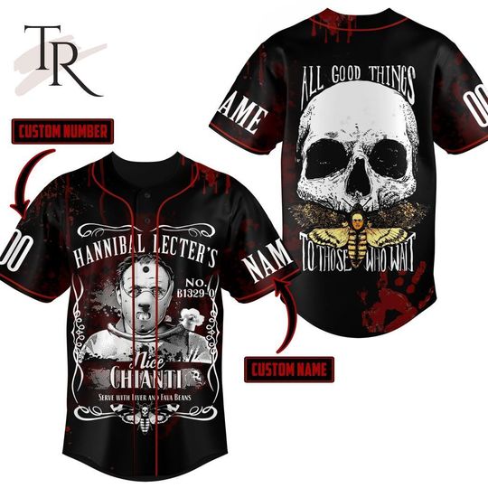 Discover Custom Hannibal Lecter’s Baseball Shirt