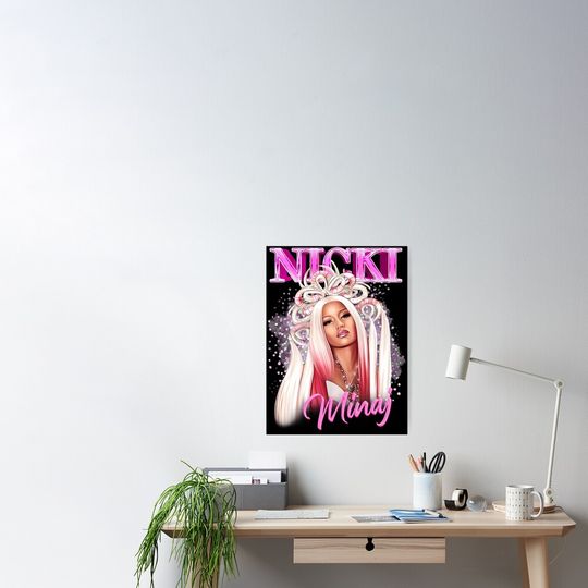 Discover Nicki Minaj Queen Of Rap Poster