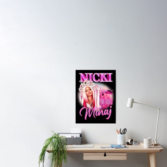 Discover Nicki Minaj Queen Of Rap In Gag City Poster